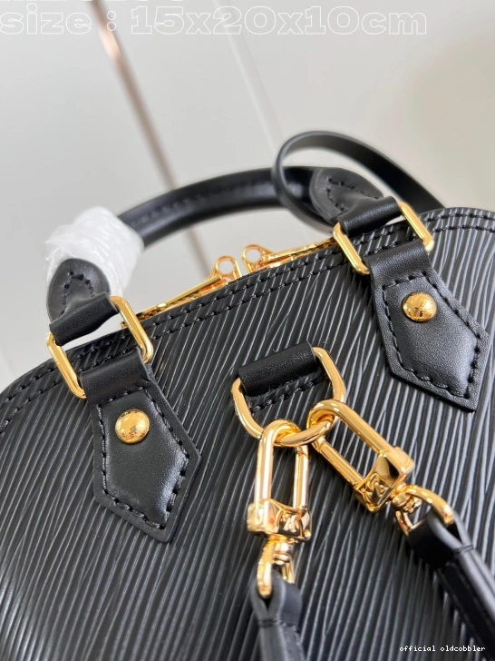 Official oldcobbler backpack-15*20*10cm NANO ALMA VUITTON LOUIS 0809